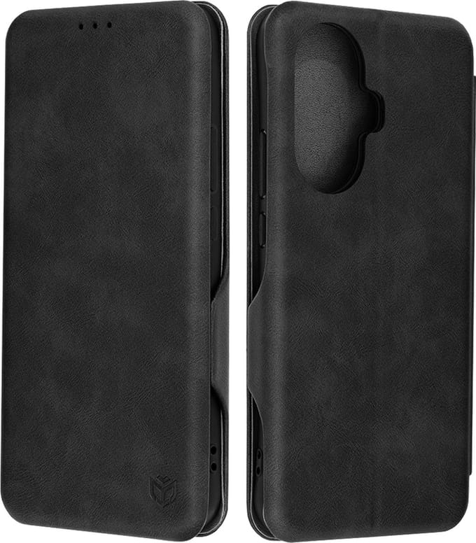Hoesje geschikt voor Huawei nova 12s - Techsuit Safe+ Book Wallet Case - Zwart