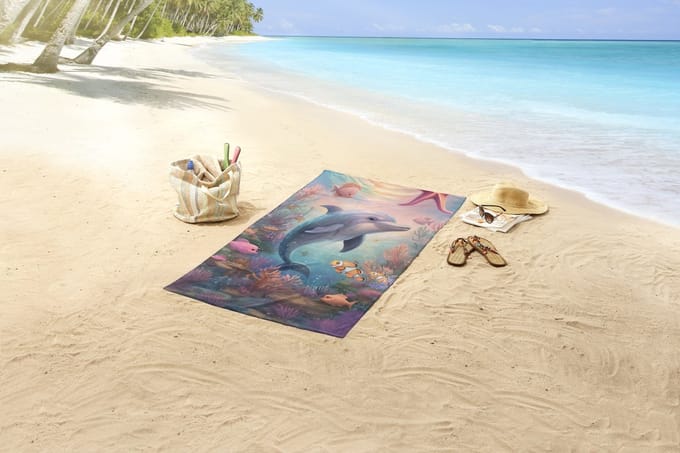 Good Morning Baya Strandlaken - 75x150 cm - Multi