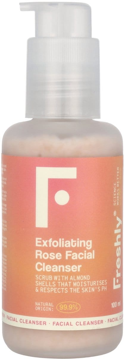 Freshly Cosmetics Exfoliating Rose Facial Cleanser 100 ml