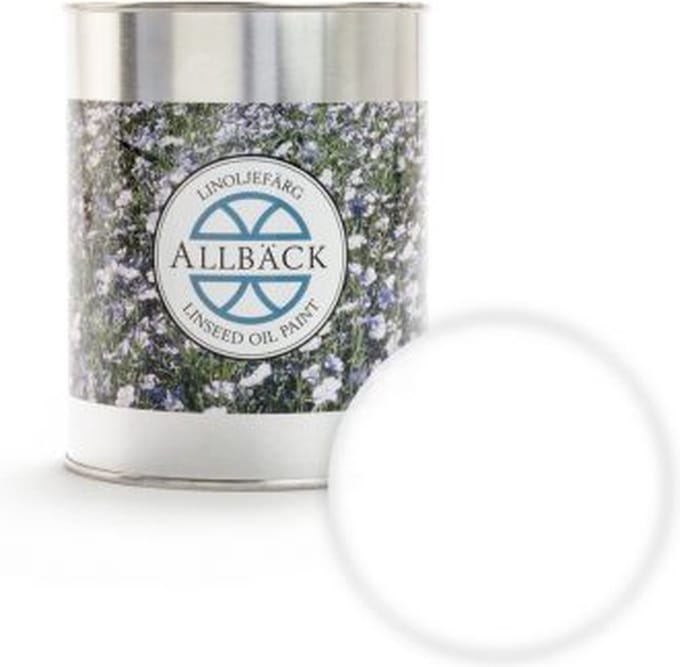Wit/White Lijnolieverf - 1 liter