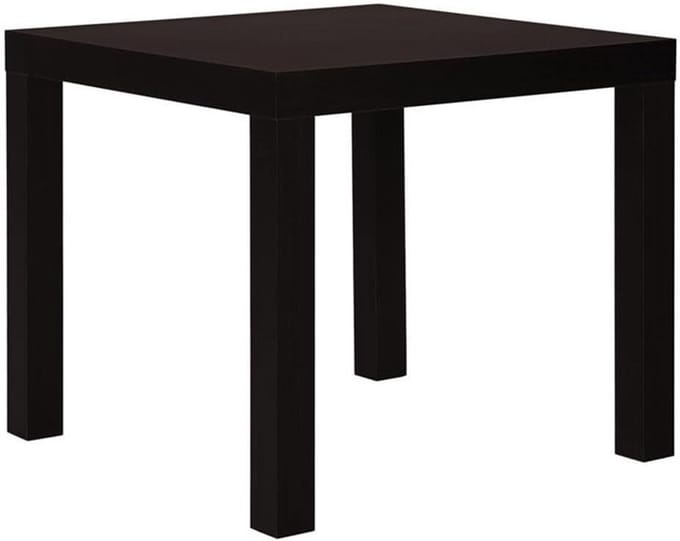 Bijzettafel Pack van 1 Bruin Espresso