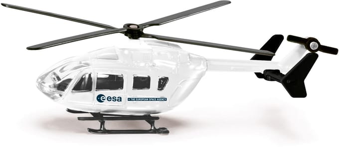 SIKU 1609, ESA Helikopter met draaiende rotors, metaal/kunstof
