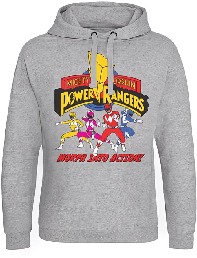 Power Rangers Morph Into Action -hoodie
