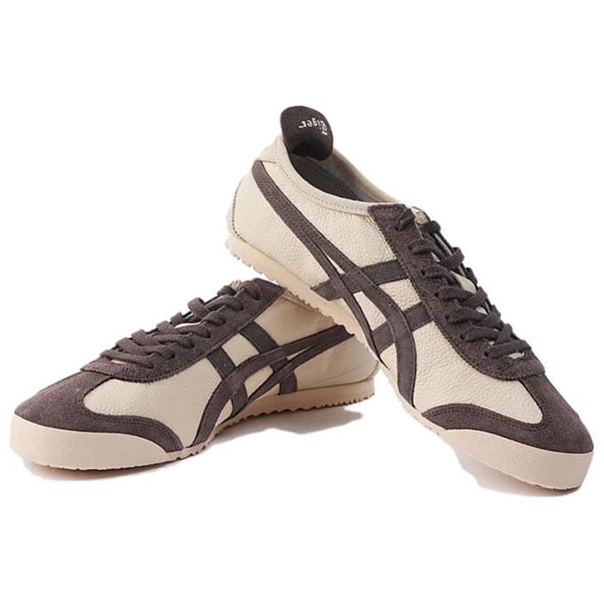 Baskets Unisexe Onitsuka Tiger Mexico 66 Beige Marron Chocolat 1183C076-256 38 beige