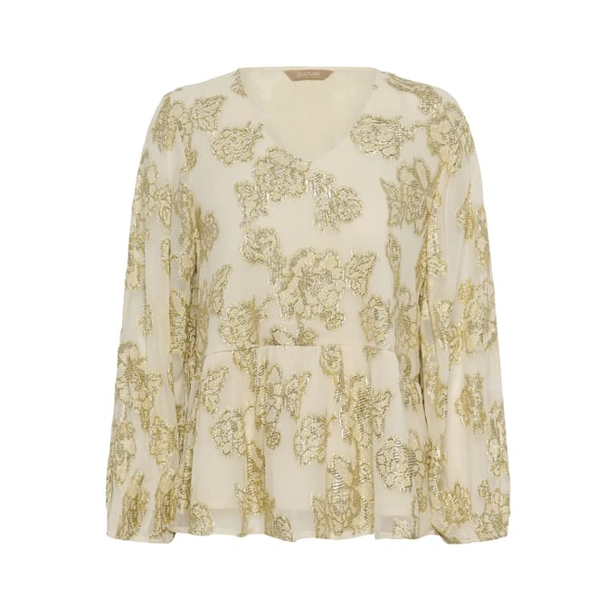 Damesblouse met lange mouwen CULTURE Buda