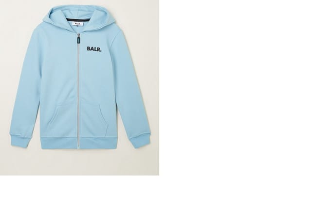 BALR. Sweatvest met Capuchon - Blauw - Maat 164