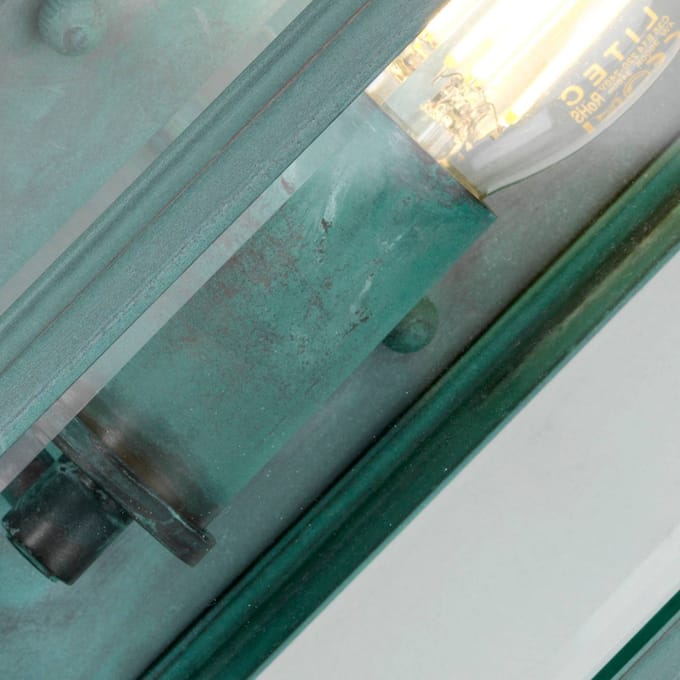 Elstead Lighting LED Buitenlamp Holborn | 1X E14 Max 40W | IP44 | Dimbaar | Verdigris