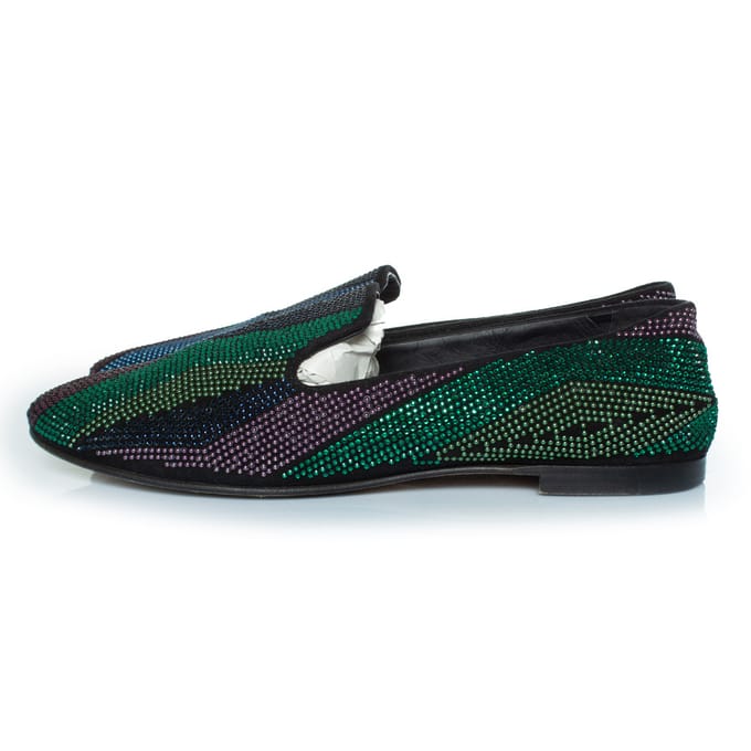 Giuseppe Zanotti loafers met strass