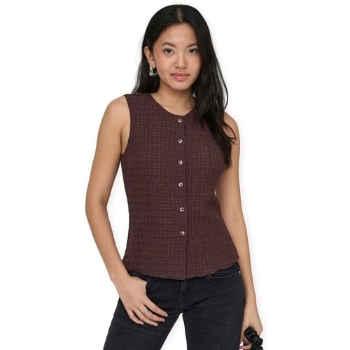 ONLY- ONLILSE S/L STRUCTURE VEST JRS NOOS - Dames - T-shirt