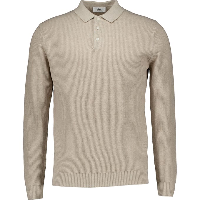Gentiluomo Polo 3 Buttons Ls Polos Zand K4166-274