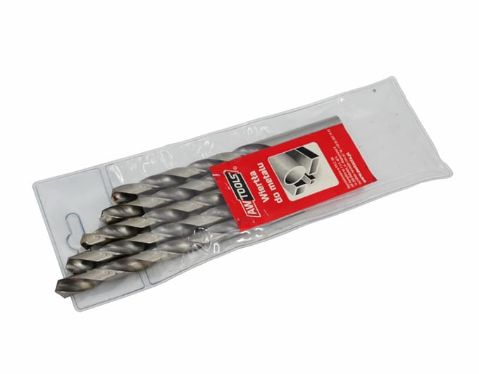 AWTools AW41120 - Metaalboor - 12,0 mm - HSS-geslepen Staal - 5 Stuks