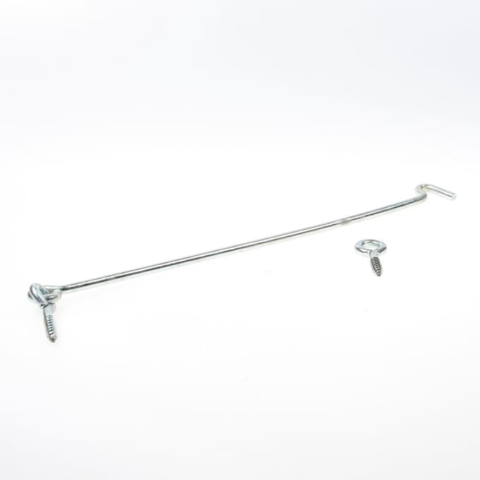 GebuVolco Windhaken met 2 schroefogen 7.00x400 ijzer gegalvaniseerd