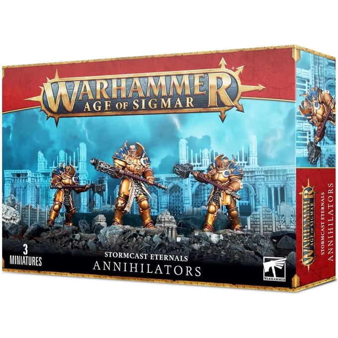 Set van 3 figuurtjes, 56 stuks elk Games Workshop Warhammer AoS - Stormcast Eternals Annihilators