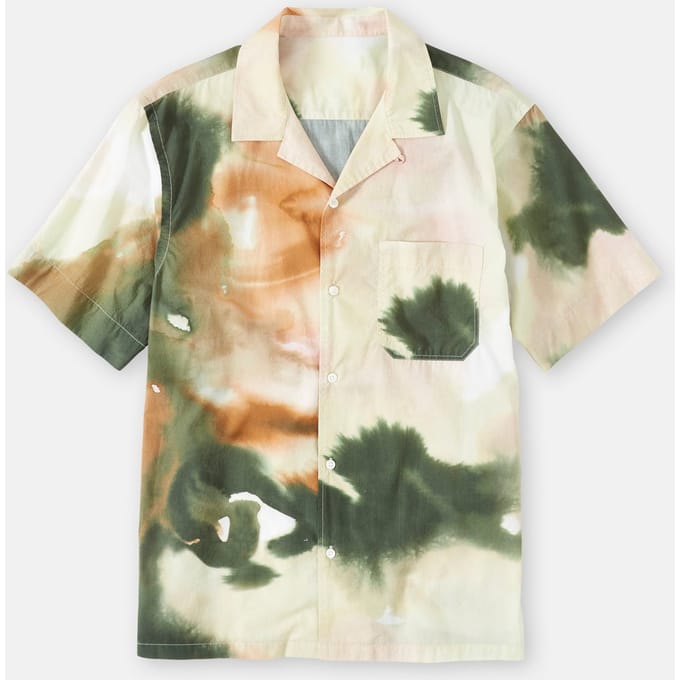 Closed Short Sleeved Shirt Sage Tea Größe: S | Casual hemden Outlet | Herren | Grün