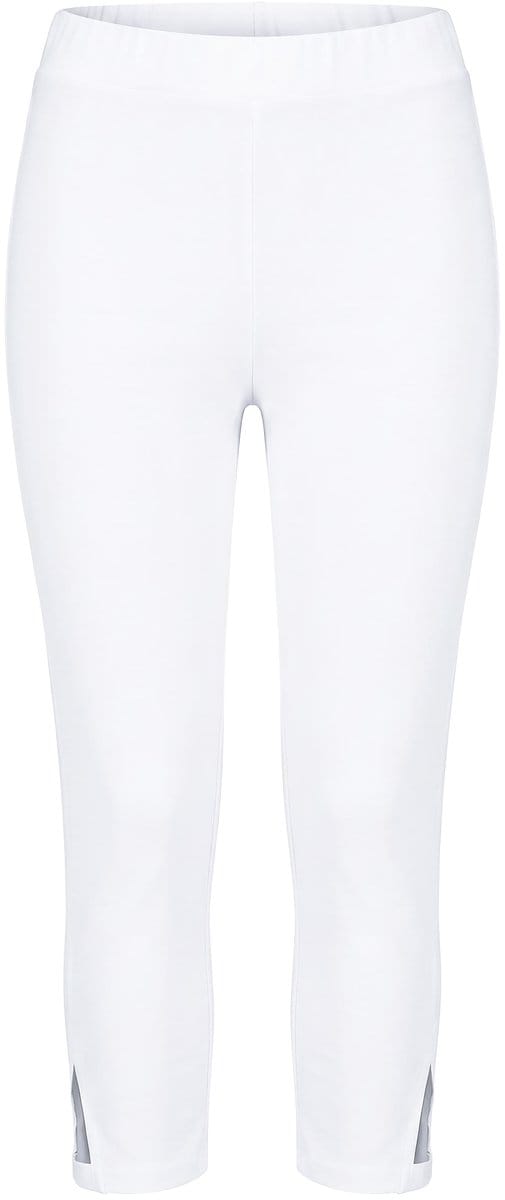 Angel of Style - Dames - Caprilegging smalle pasvorm elastische tailleband - Sneeuwwit - Maat 58