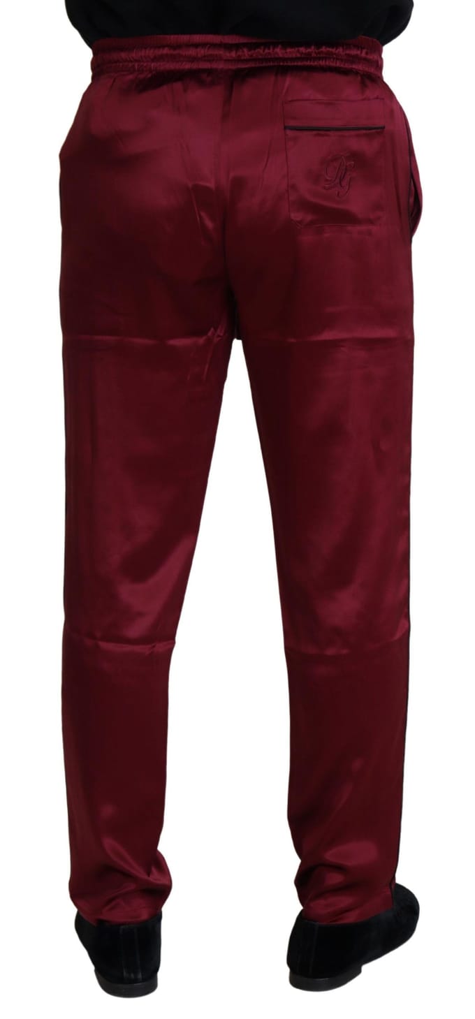 Zijde Broek Met Trekoord