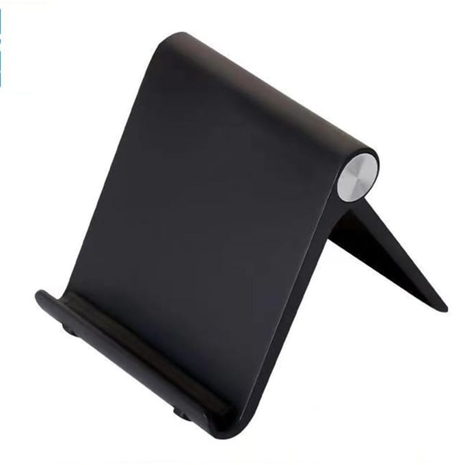 Bureaustandaard voor Tablet 7,9 tot 11 Inch, Verstelbare Opvouwbare Beugel Tabletstandaard voor Mobiele Telefoon Ondersteuning zwart
