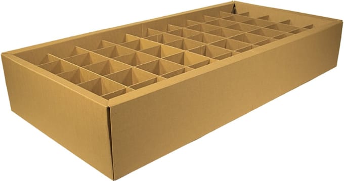 Kartonnen bedframe - 90 x 200 cm - Tot 200kg per m2 - Kartent