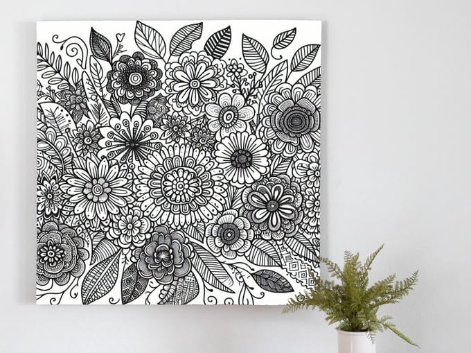 Kunstprint | Wanddecoratie | Forex | 75 × 75 cm