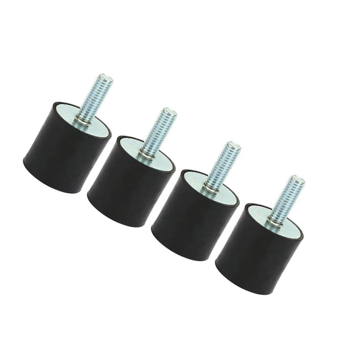 4 stuks M8 Rubberen Trillingsdempers Silentblocks Auto Boot Bobbins (VD30*30 M8*23)