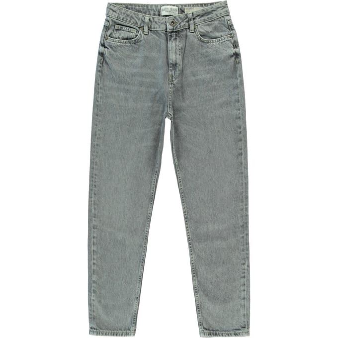 Cars Jeans Stella Denim Mid Grey Maat: W28L33 | Straight Broeken Outlet | Dames | Grijs
