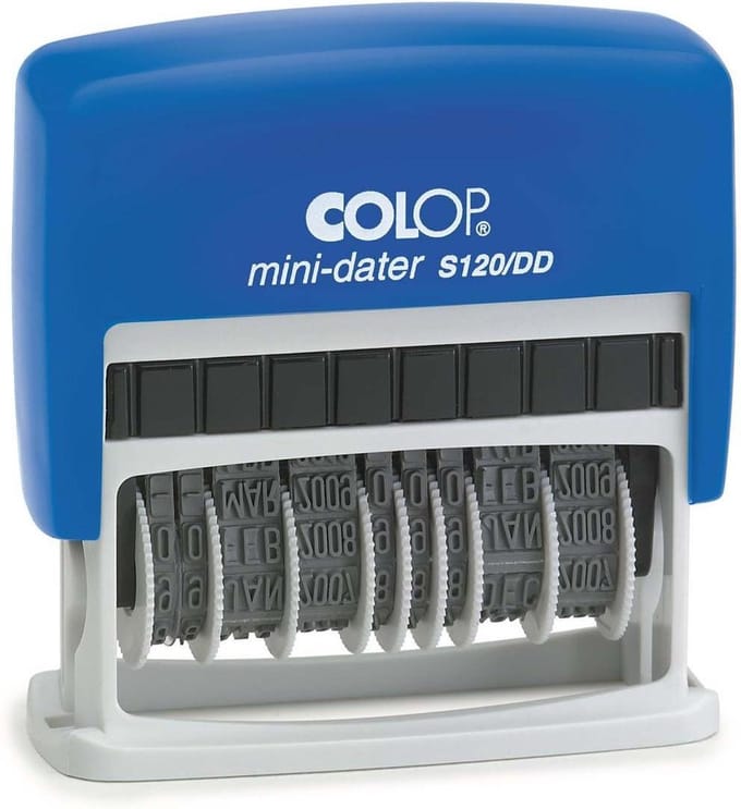 Colop Printer S120/DD Groen - Datumstempel - Datum Stempel met draaibare datum - Snelle Levering