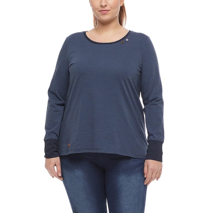 Dames-T-shirt met lange mouwen Ragwear Malina Plus