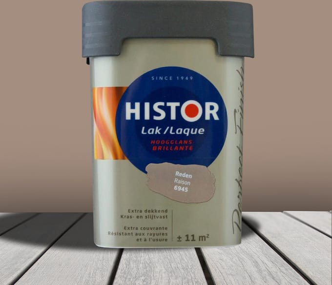 Histor Perfect Finish Lak Hoogglans 0,75 liter - Reden