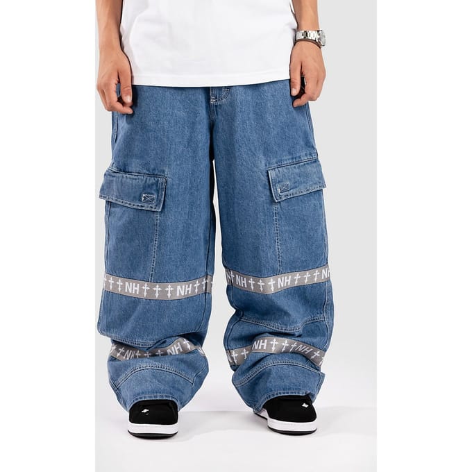 Ninth Hall Astray Strapped Jeans blauw