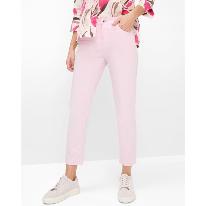 Brax Dames Jeans  Style MARY S DUSTY ROSE, roze, maat 48