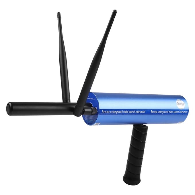 Professionele Handheld Metaaldetector Afstandsbediening Goud Zilver Koper Scanner (Blauw  ) blauw