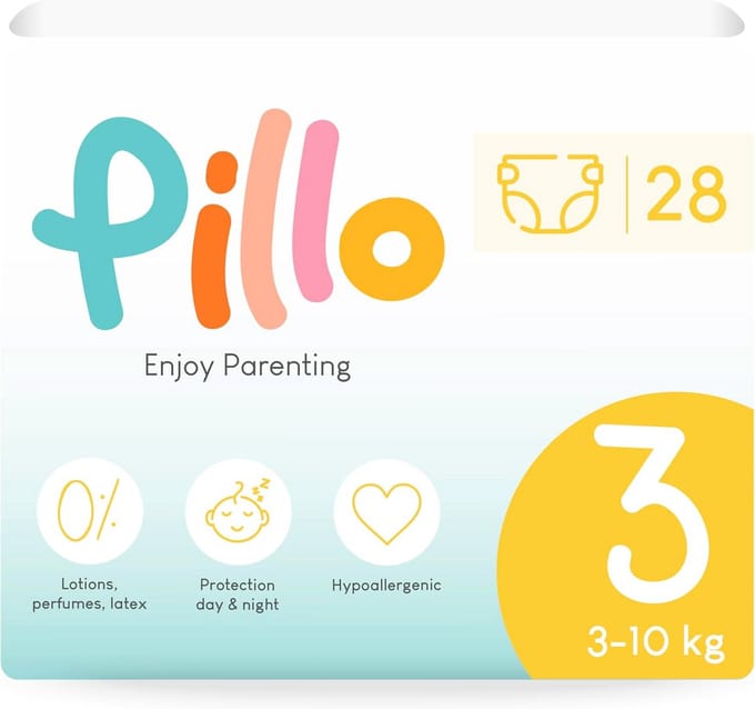 Luiers Maat 3 Midi voor Baby's 6-10 kg - 28 Stuks