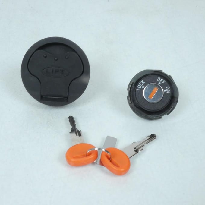 Kit serrure Tecnium pour scooter Piaggio 50 NRG 2005 à 2018 Neuf