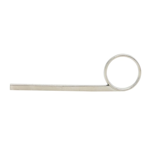 Trompetventiel Schuifvingerring Trompet Accessoire Vervanging zilver