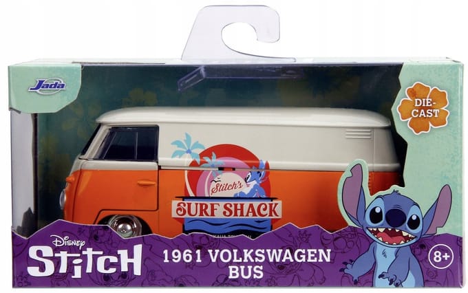 Jada Toys Stitch 1961 Volkswagen Bus 1:32 modelauto