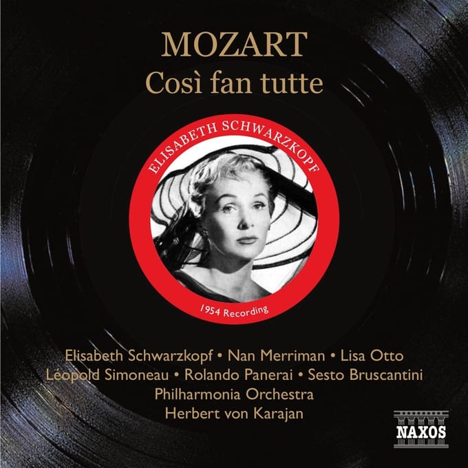 Elizabeth Schwarzkopf - Mozart: Cosi Fan Tutte (Rec. 1954) (3 CD)