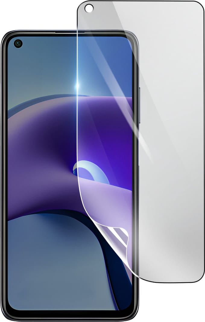 3mk, Geschikt voor Xiaomi Redmi Note 9T 5G, Schokbestendige Hydrogel Screenprotector, Transparant