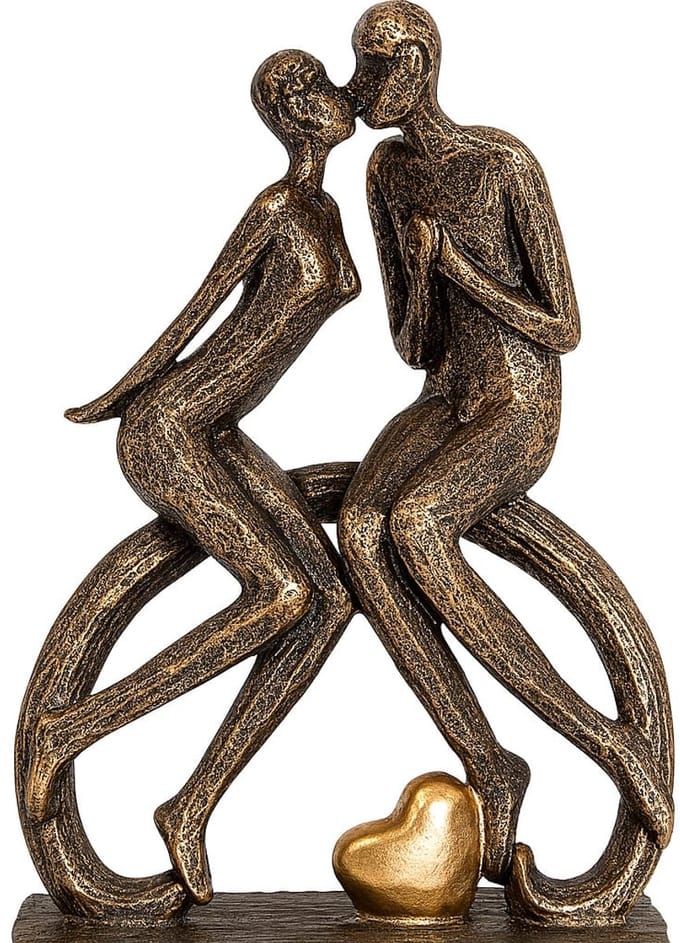 Decoratie Figuur Koppel Zit Arc