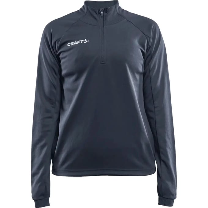 Dames sweatshirt met 1/2 rits Craft evolve