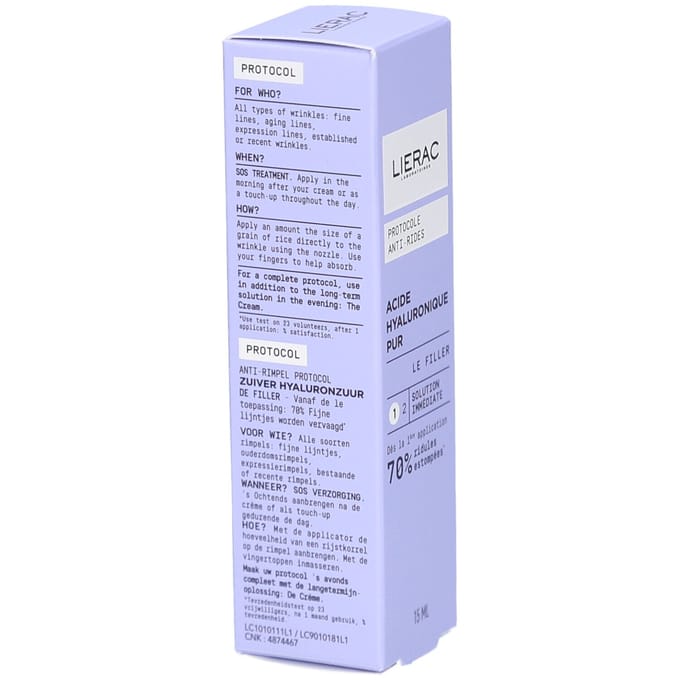 Lierac Protocole Anti-Rides Acide Hyaluronique Filler 15 ml