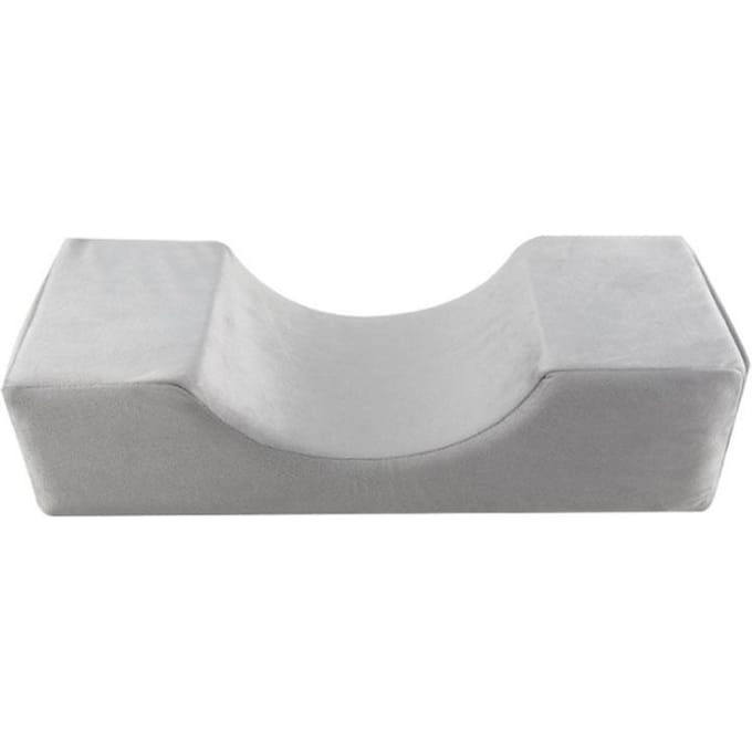Oreiller de soutien du cou pour cils, greffage doux de cils en mousse à mémoire de forme, Extension de cils, oreiller pour Salon de maquillage avec poche