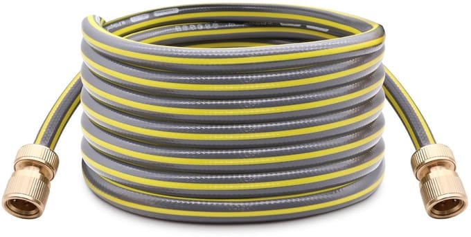 Dailygoods- Tuinslang 3 meter - Flexibele Slang - Messing Connectoren - Lichtgewicht - Knikbestendig - Duurzaam - Waterslang