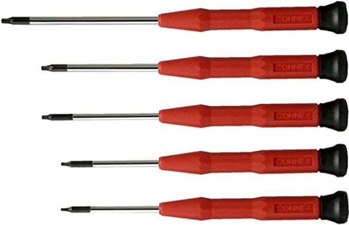 Torx precisieschroevendraaier set - 5 delig