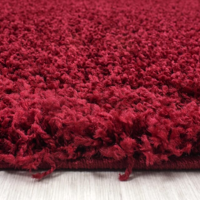Muratap Basic rond shaggy vloerkleed hoogpolig- 160 cm rond