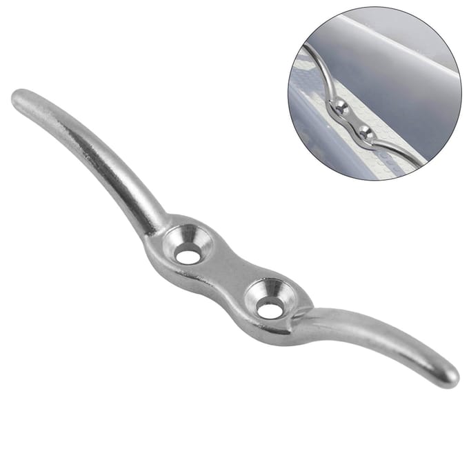 Taquet d'ancrage pour bateau en acier inoxydable, accessoire de fixation pour base de pont de yacht, petit gray