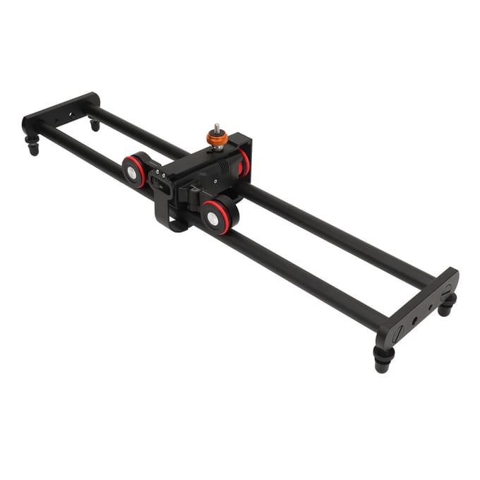 DSLR Camera Slider App Afstandsbediening Oneindig Instelbare Snelheid Afneembare Videocamera Dolly Auto black