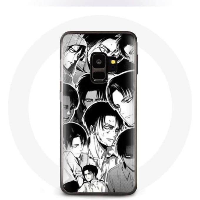 Samsung Galaxy S9 Case Aanval op Titan Manga Levi Ackerman
