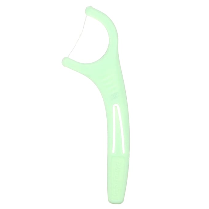 Plackers - Micro Line Flosdraadprikkers - uitklapbare FlipPick - met veilige ritssluiting, verse munt - 75 stuks