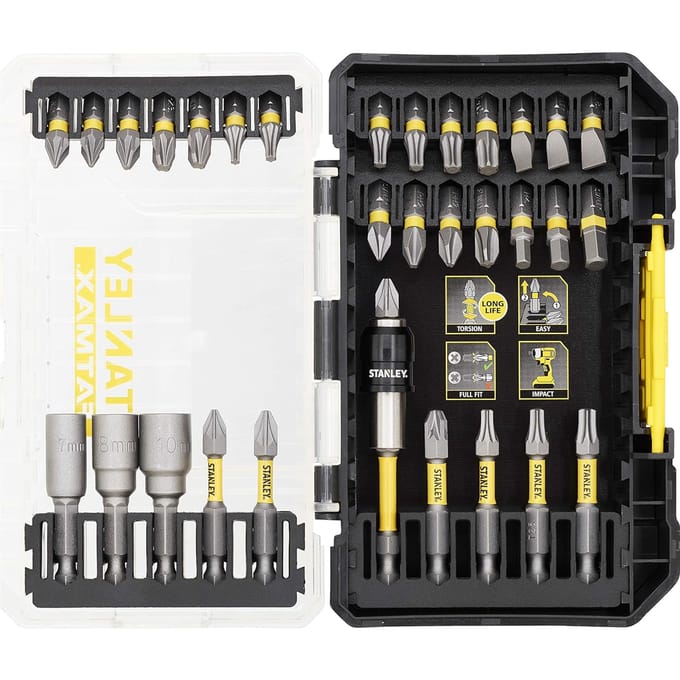 Stanley Schroefbitset - Impact Torsie - 50mm - 32-delig