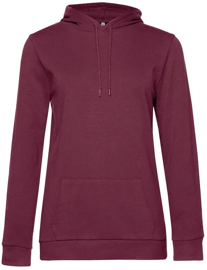 Dames hoodie van French terry B&C